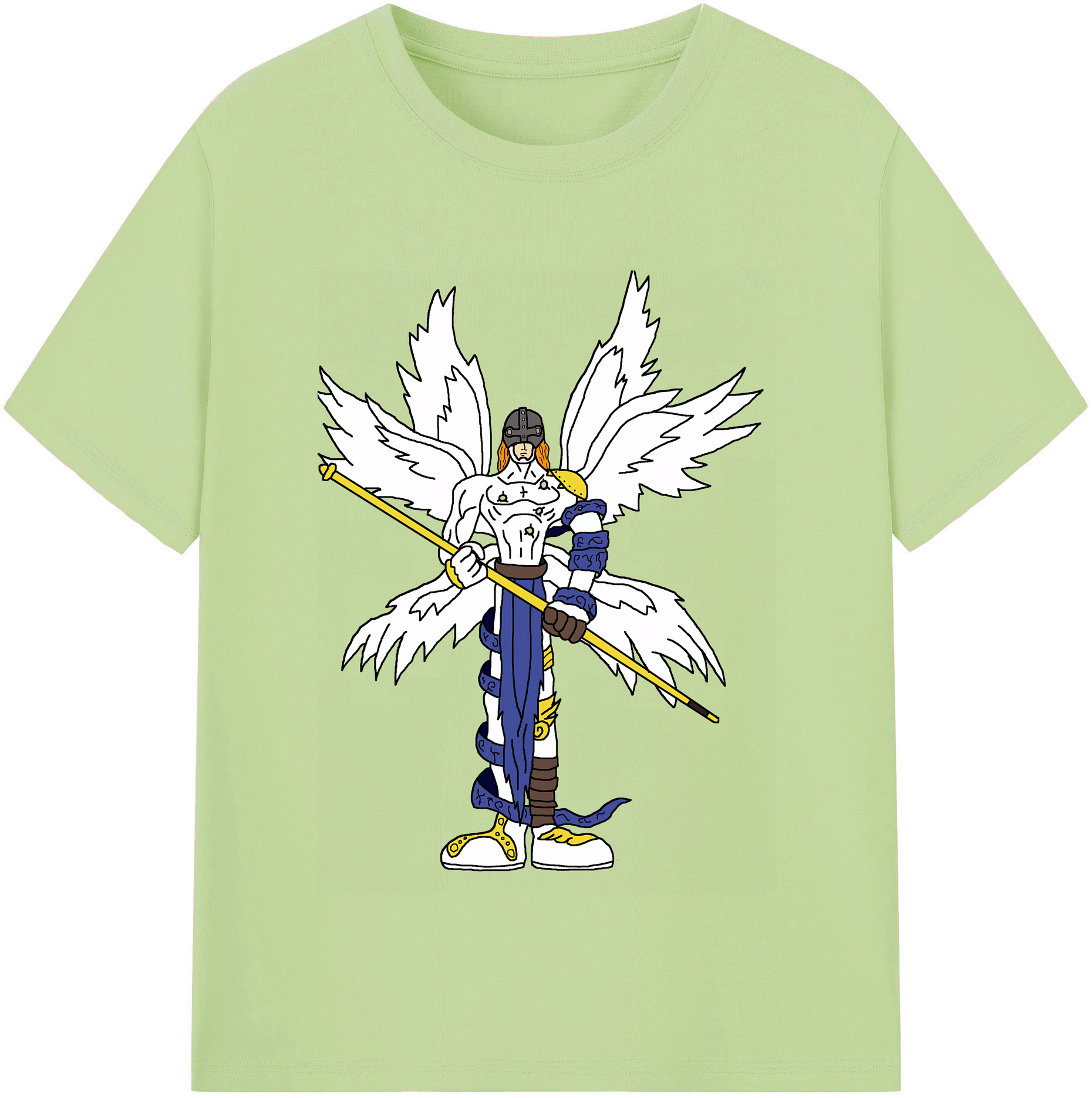（画像用） Digimon デジタルモンスター/デジモン 綿100％半袖Tシャツ（フロントプリント）